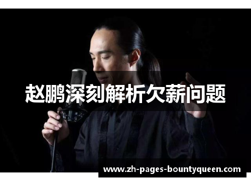 赵鹏深刻解析欠薪问题