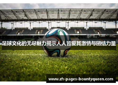 足球文化的无尽魅力揭示人人皆爱其激情与团结力量